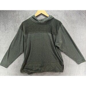 Fashion Bug Women's Green‎ Hooded Pullover Sweatshirt Size M Super Comfy warm